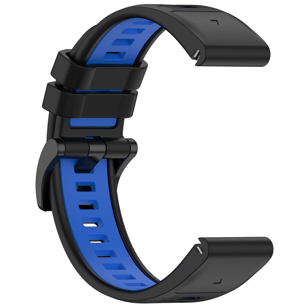 22/26 мм ремешок с быстрой фиксацией для Garmin Fenix 8 E Enduro 3 2 двухцветный силикон для Garmin Fenix 8 7 7X 6X 5X 7 Pro Enduro 3 2 ремешок