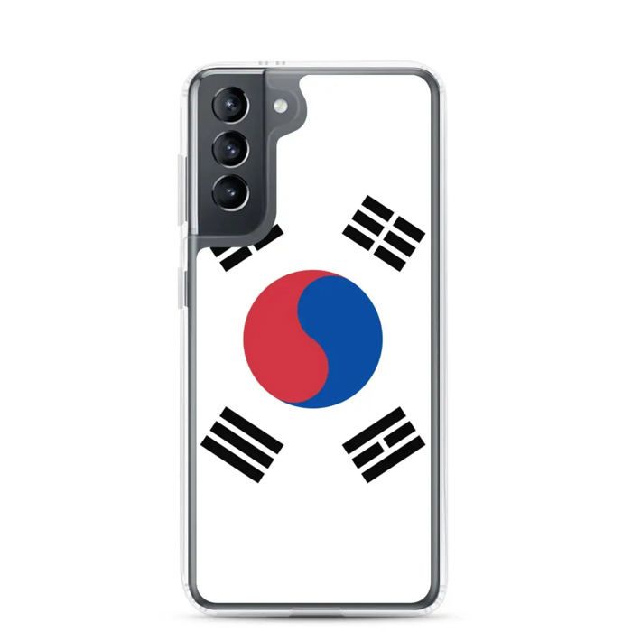 Coque Téléphone Drapeau Corée du Sud - Samsung Galaxy S21 Plus