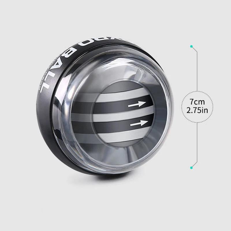 1 шт. Гироскопический силовой мяч с автозапуском, гироскопический силовой мяч для запястья, мышечная сила руки, тренажер для фитнеса