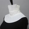 European And American Ruff Collar Retro Exaggerated Fake Collar Cotton Pleated Decorative Collar Stage Performance