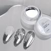 1PC Nail Mirror Glitter Silver Painting Gel Metallic Colorful Metal Effect Nail Glitter Liquid Gel Ultra Bright Nail Art UV Varnish