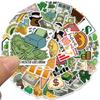 50 шт. Американские деньги Доллары Граффити Богатство Счастливые Наклейки Эстетичная Наклейка Для Ноутбука Скрапбукинга Ноутбука Бутылки Наклейка Своими Руками