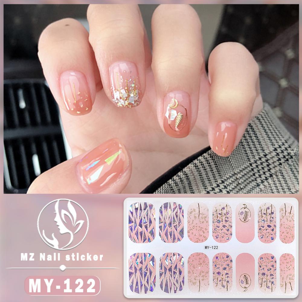 Трехмерная водонепроницаемая гелевая пленка для ногтей без запекания, полная паста, имитация бриллианта, бронзирование, лазерная пленка для ногтей, бумага для ногтей