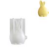 DIY Crafts 3D Rabbit Mold Non-Stick Rabbit Candle Mold Easter Bunny Silicone Mold  Gift Creating
