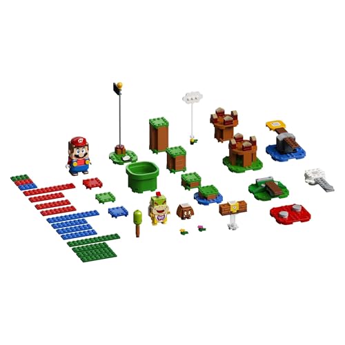 Игрушки LEGO Super Mario: LEGO(р) Марио(TM) Приключение Начинается ~ Стартовый Набор, Рождественский Подарок для Мальчиков и Девочек, Фигурки Марио, Игры, Игрушки, Обучающие To