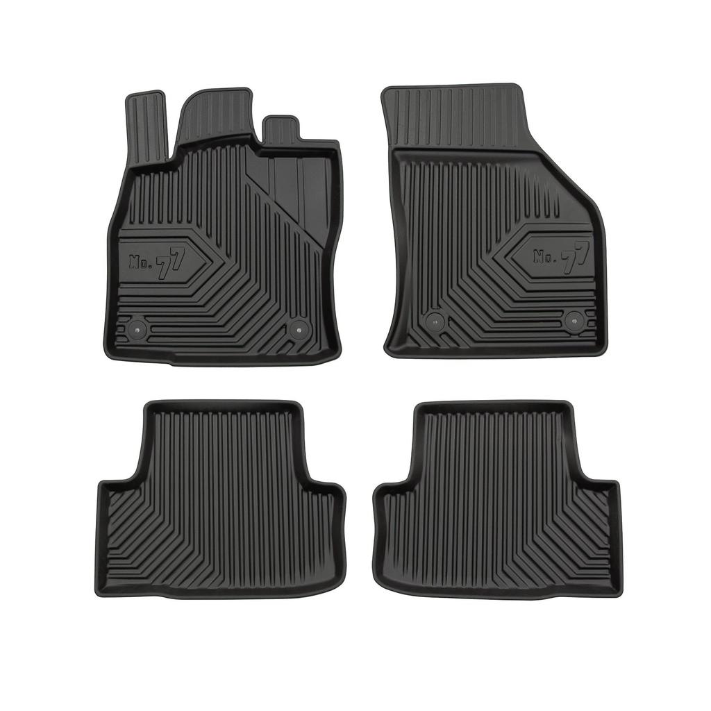 Rubber Mats Seat Toledo 4 2012-2018 3D Trough