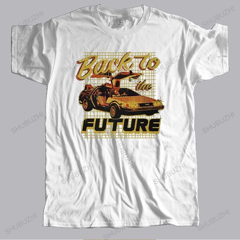 Funny Back To The Future T Shirt Unisex Short Sleeved Cotton Tshirt Summer Scifi Adventure Movies Tees Fashion Tshirt