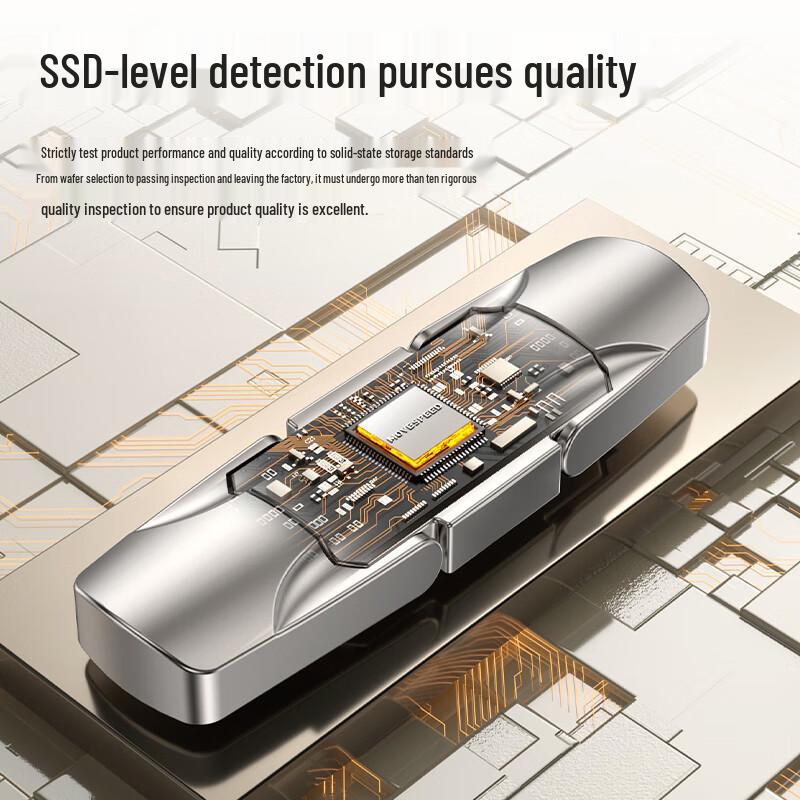 ТВЕРДОТЕЛЬНЫЙ НАКОПИТЕЛЬ MOVE SPEED с двумя интерфейсами USB3.2 Type-C (SSD) U-диск