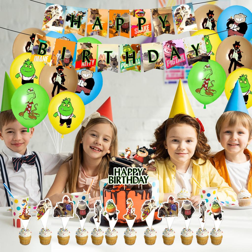 Тематическая вечеринка, украшение на детский день рождения, набор украшений