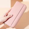 2023 Women's Genuine Leather Multifunctional Clutch: Card Holder, Wallet, Coin Purse with Zipper