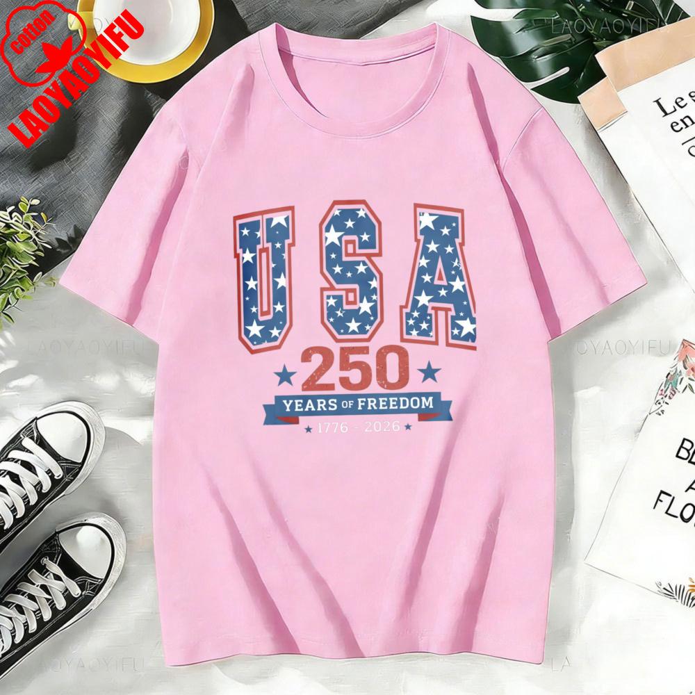 Счастливого 250-го дня рождения США Футболка Америка 250-летие Семиквинцемиллионный Подарок США 250 Футболка День Независимости 4 июля