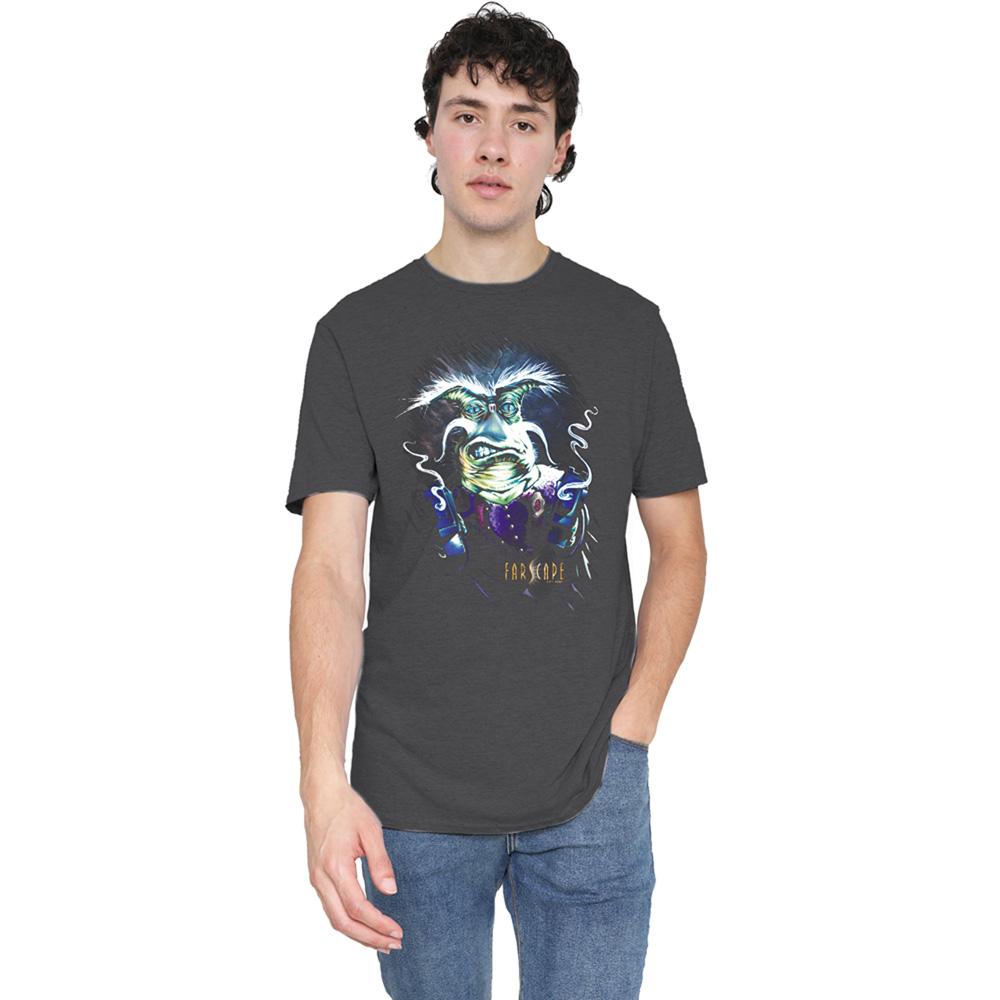 Farscape Unisex Adult Guns Rygel Heather T-Shirt