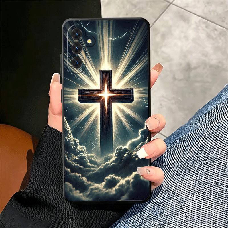 God Jesus Pray Cross Bible Soft Phone Case for Samsung A17 A37 A57 A16 A26 A36 A56 A15 A25 A35 A55 A14 A24 A34 A54 A13 A23 A33 A