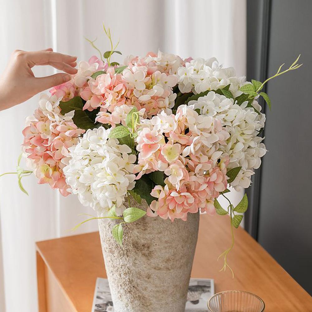 Искусственный цветок гортензии премиум-качества для свадеб и гостиных.