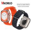 VAORLO Ремешок Ocean для Apple Watch Band Ultra 49 мм 8 7 45 мм 41 мм силиконовый браслет браслет iWatch 6 5 4 3 SE 44 мм 40 мм 42 мм 38 мм ремень