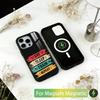 Чехол для телефона для бодибилдинга, тренажерного зала, фитнеса для iPhone 17, 16, 15, 14, 13, 12, 11 Plus, Pro, магнитный с Magsafe, беспроводная зарядка