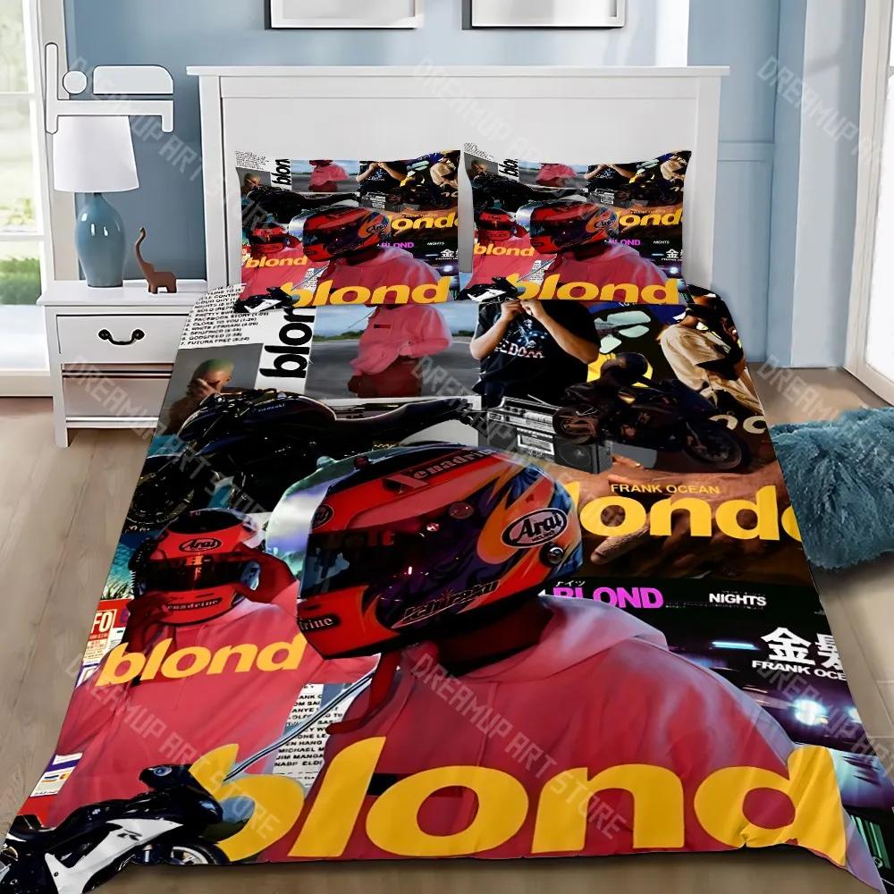 Duvet Cover Pillowcase Bedding Set Franks Blonds Oceans Adult Boy Girl Bedroom Decoration Children Gift Single Double Large