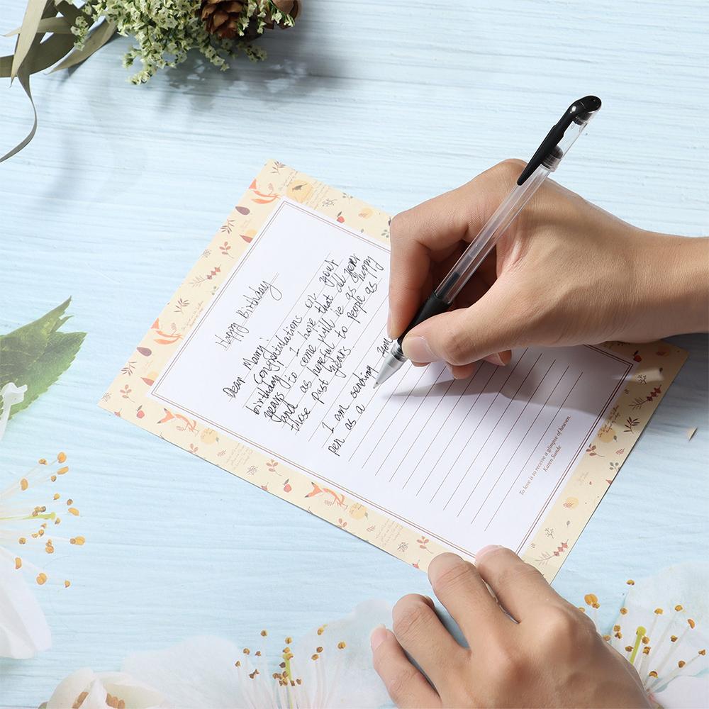 Printing Vintage Floral Writing Paper 6PCS With Envelopes 3PCS Letter Stationery Differrent Design