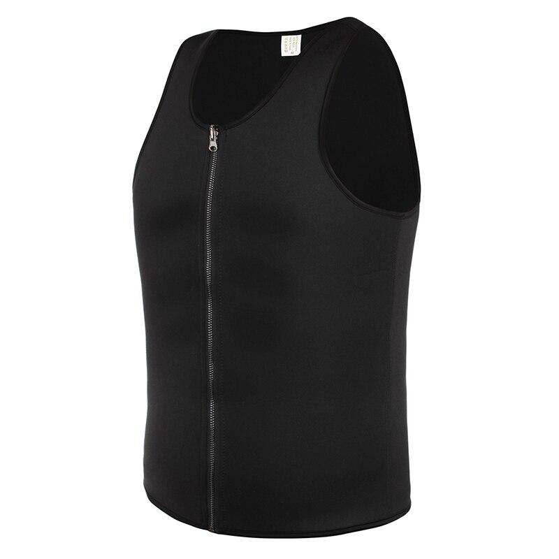 Мужской неопреновый костюм для сауны, жилет для тренировки талии, тренажер для похудения, формирователь тела, компрессионные рубашки, термомайка, майки для тренировок, корректирующее белье, нижнее белье