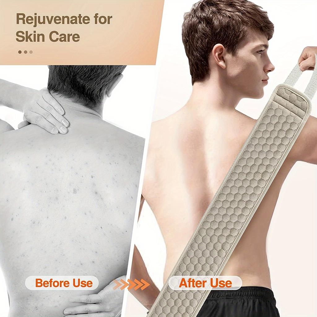 1 банное полотенце для глубокого очищения и релаксации в душе или ванной - идеально подходит для мужчин и женщин