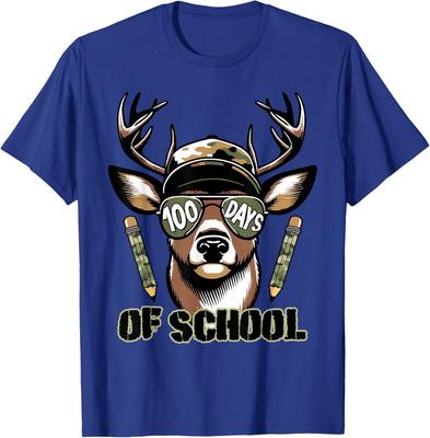 Deer 100 Days of School Are Here Deer Hunting Unisex T-Shirt