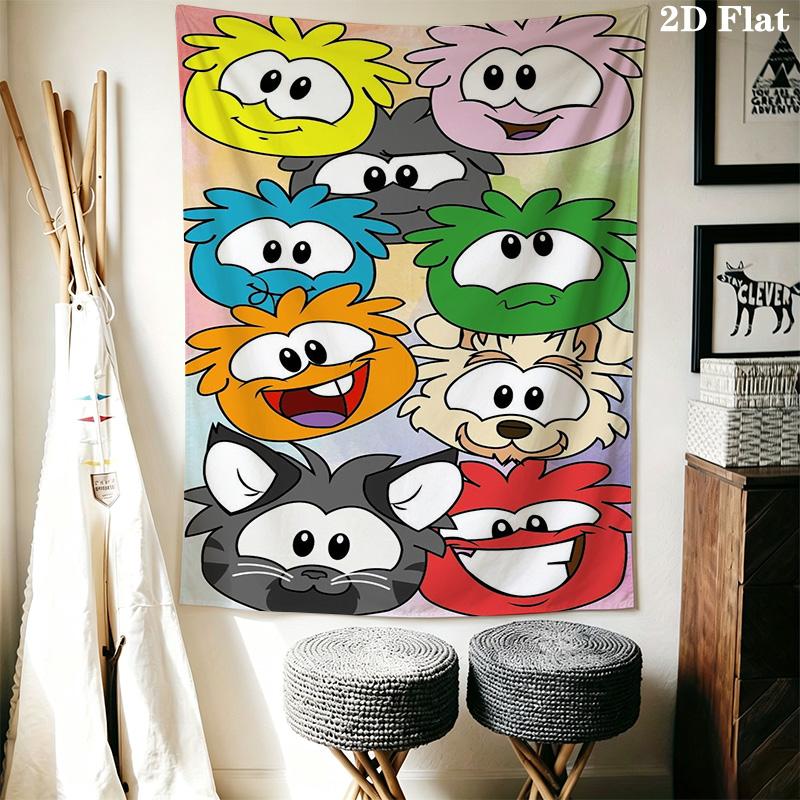 Goose Club Pattern Home Decor Tapestry, Wall Hanging, Decorative RV Wall Cloth.XGT0914052