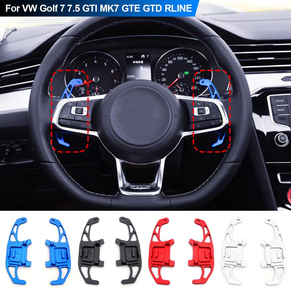 Удлинители подрулевых лепестков для VW Golf 7 7.5 GTI MK7 GTE GTD RLINE Polo Scirocco Jetta GLI