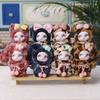 Очаровательная плюшевая игрушка-кролик из ткани с коротким ворсом для подарка