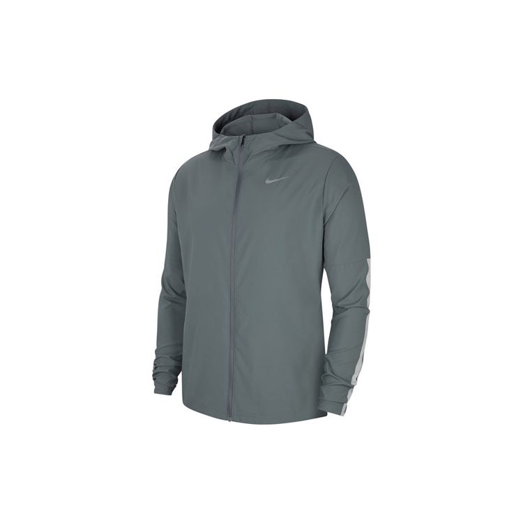 Nike Мужская худи для бега Nike Dri-FIT Run, цвет Smoke Grey, артикул CU5354-084
