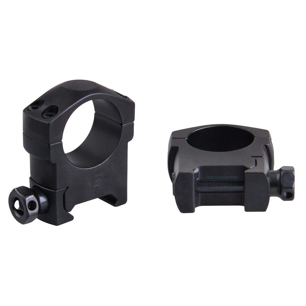 Vector Optics Scope Mount Medium Profile Scope Weaver Rings Vector Optics 25.4mm 1" SCTM-37