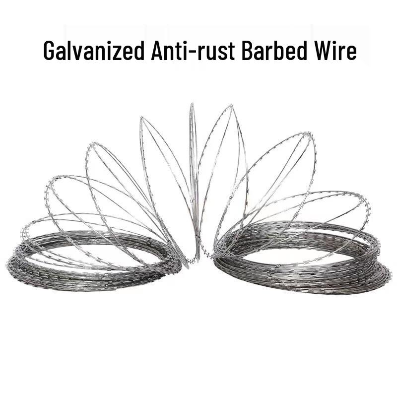 Galvanized Razor Wire Security Fencing
