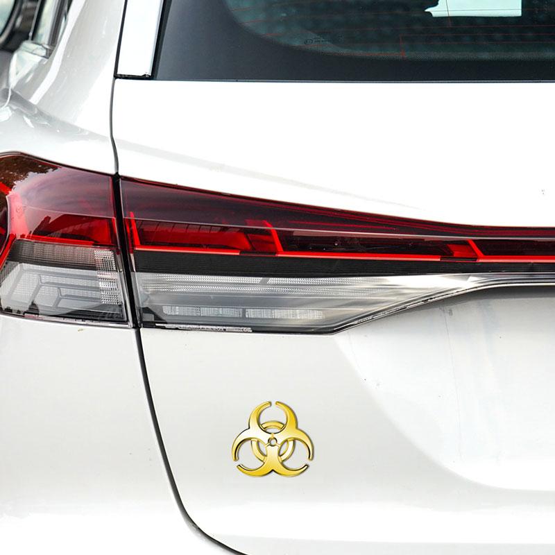 Металлический 3D-стиль автомобиля Resident Evil, наклейка с логотипом, эмблемой, значком, наклейкой, автомобилем, мотоциклом, компьютером, крышкой топливного бака, аксессуарами