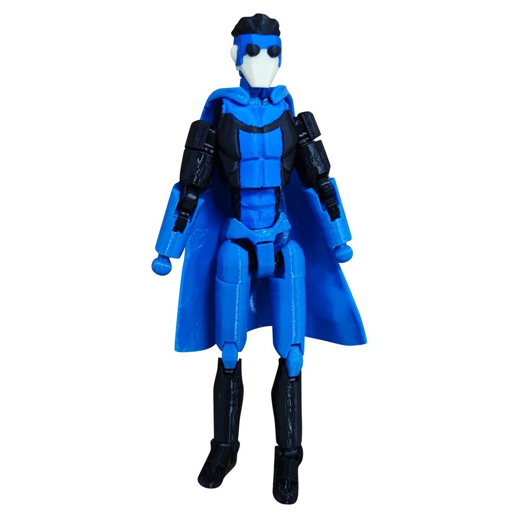 Набор подвижной куклы, Подвижная кукла, напечатанная на 3D-принтере, Подвижная кукла с возможностью позирования, Подходит для коллекционеров, Украшение для рабочего стола