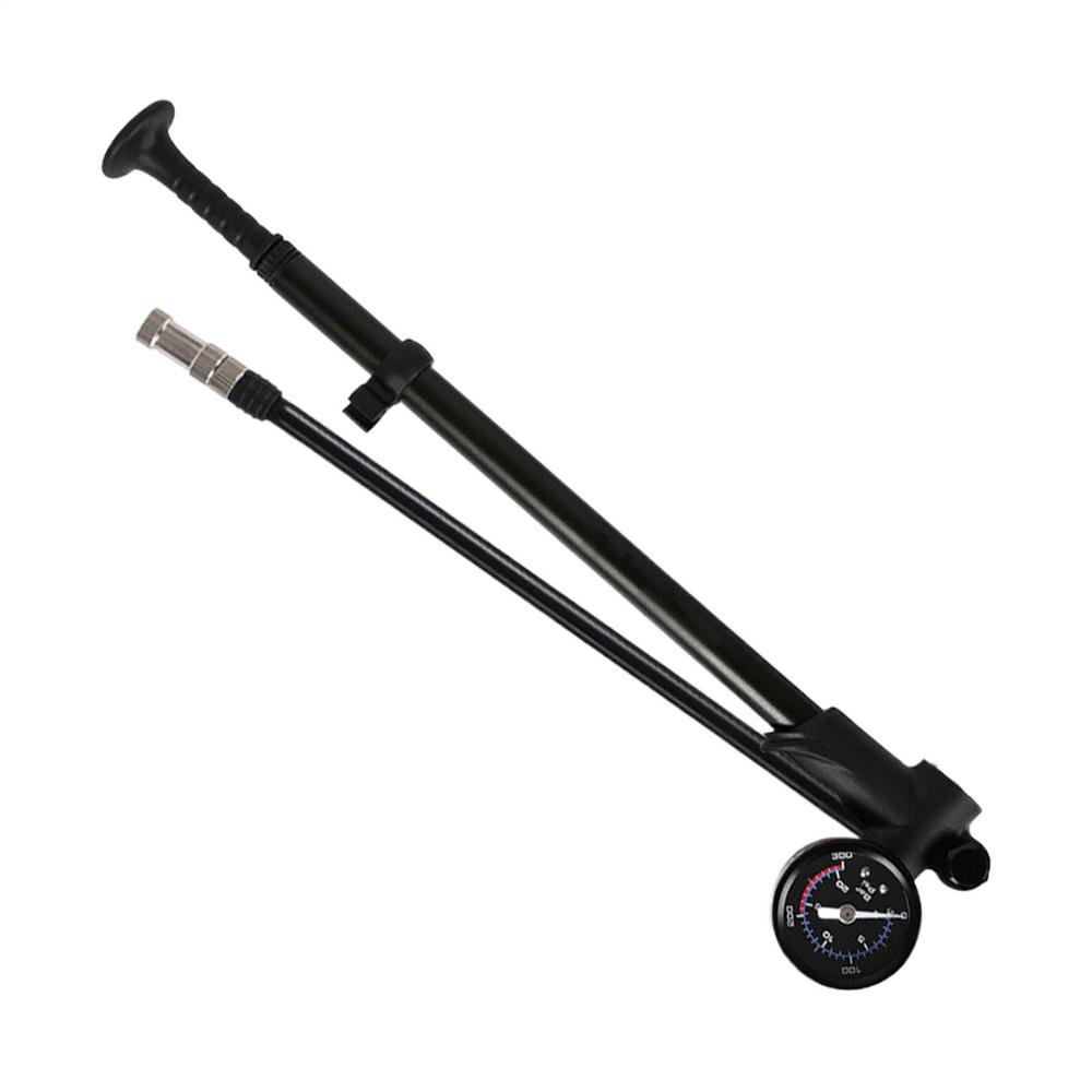 Bike Tire Pump Aluminum Alloy Tire Air Compressor Bike Tire Inflator Large Dial Handheld Bike Pump Bicycles Pump Inflator tool