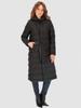 WOMEN' LONG PADDED COAT WITH HOOD