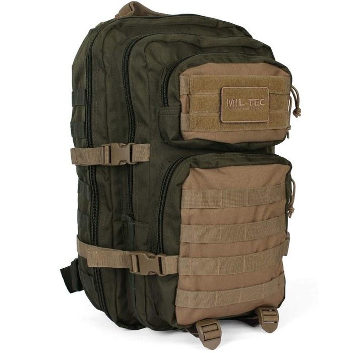 Рюкзак MIL-TEC US Assault Pack Система MOLLE Большой 36л - Ranger Green/Coyote