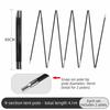 2Pcs Adjustable Camping Tent Poles Fiberglass Fiber Glass Pole Camping Repair Accessories  Camping