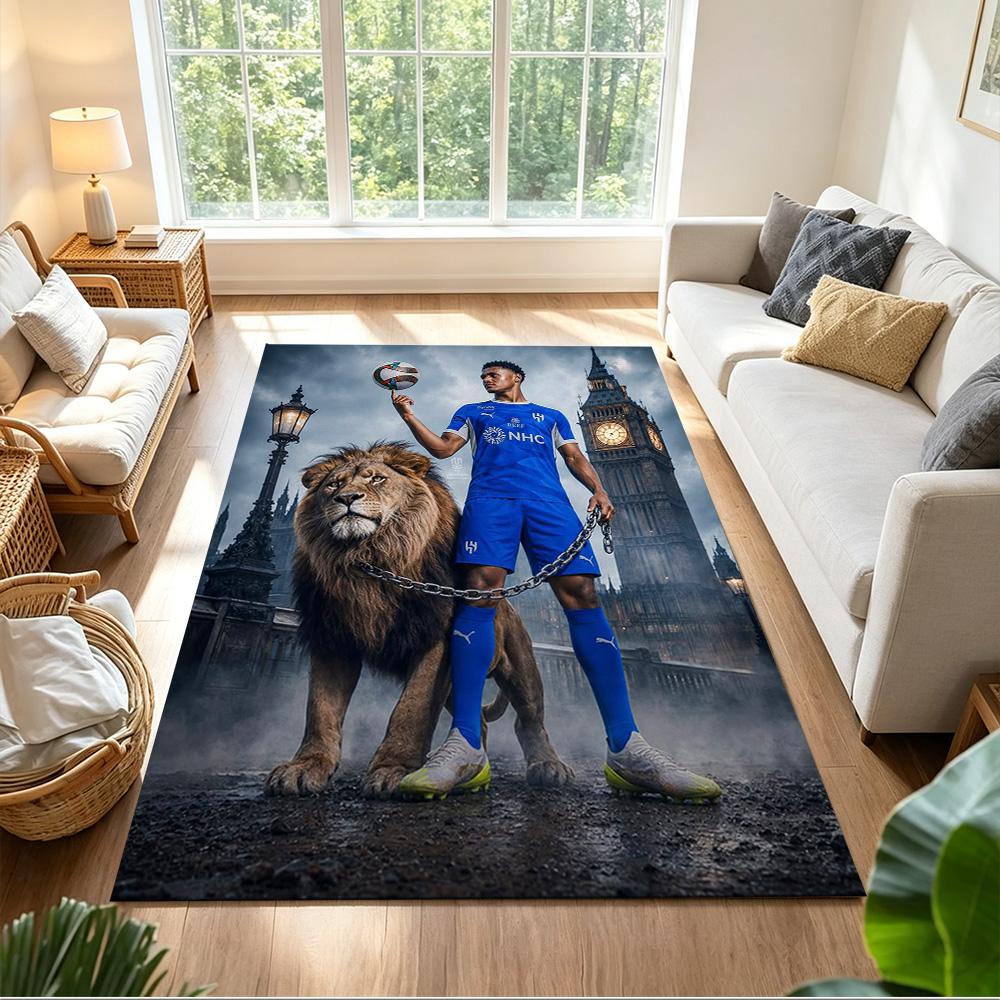 Chelsea Fc Football Player Floor Mat Perfect for Game Room Kitchen Bedrooms Dining Room Anti-slip Rug Office home decor Birthday/Christmas Gift