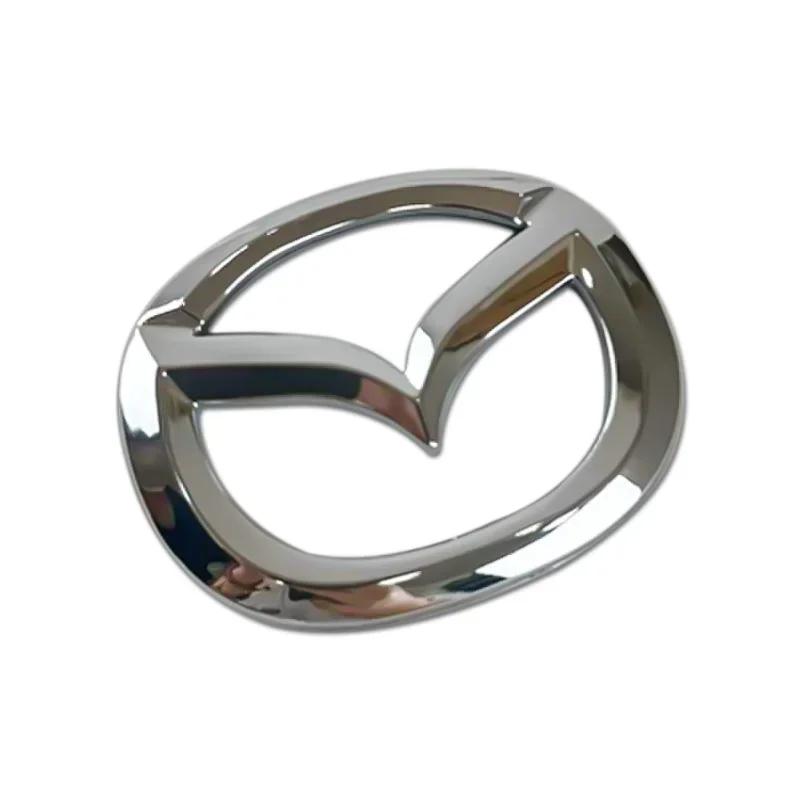Пластичный Передний Багажник Автомобиля Значок для Mazda 3 Логотип Рулевого Колеса Значок 3D Кузова Заменяемая Наклейка Задний Хвост Декорация для Модификации