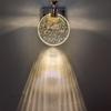 Light Luxury Crystal Wall Lamp LED Nordic Minimalist Living Room Background Wall Bedroom Bedside Aisle Wall Lamp