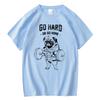 100 Cotton Casual Pug Life Mens T Shirts Fashion Go Home Or Go Hard Men Tshirt  Tops Men Loose Male Tshirt Casual Summer