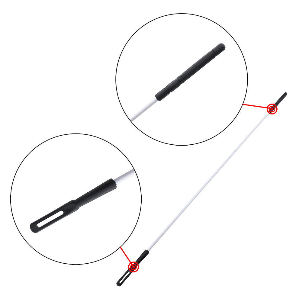Стальной шомпол для чистки тромбона, пластиковая ручка, аксессуарная часть