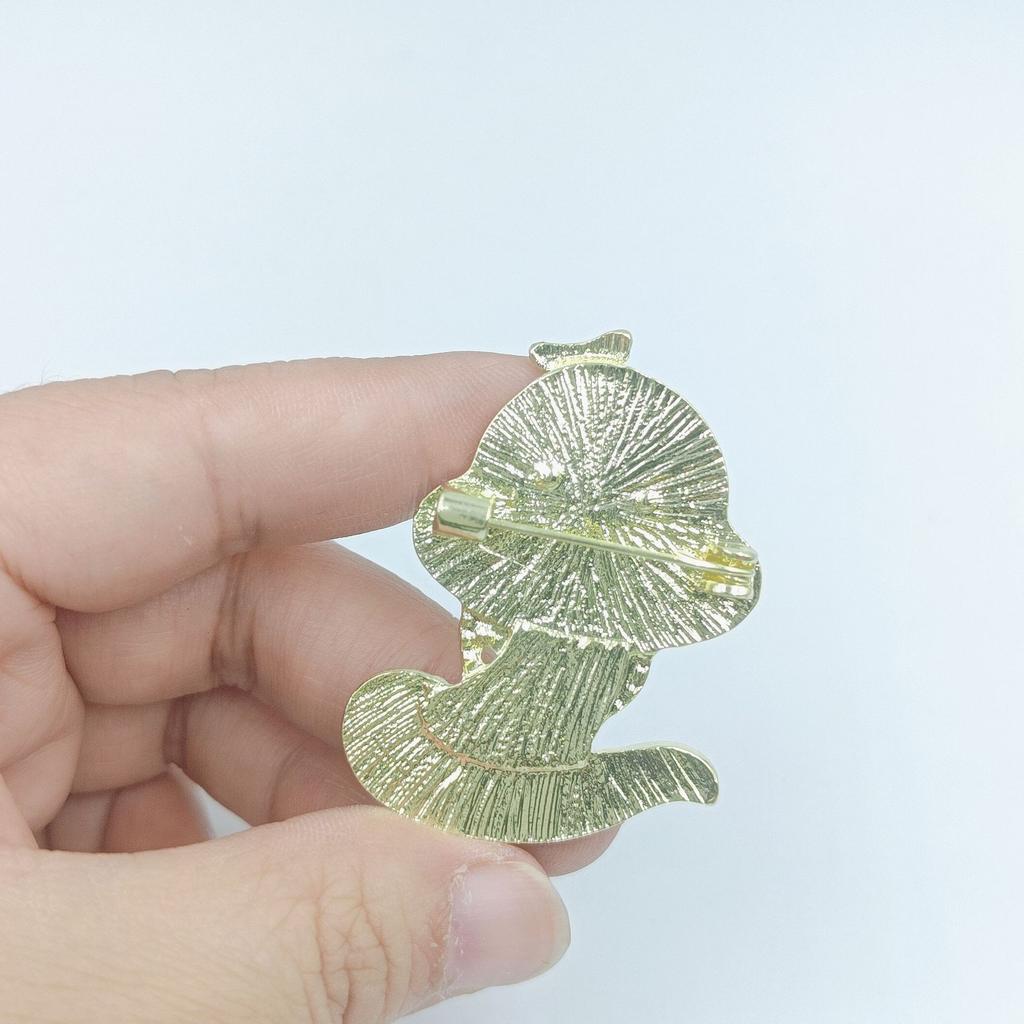 Unique Design White Gold Color Snake Brooches for Women Men Unisex Full of Rhinestone Metal Snake Animal Luxury Pins Badge Jewelry