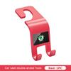 VIJT4 For Skoda Car Seat Back Hook Mobile Phone Bracket Handbag Hanger Interior Accessories Fabia Kamiq Superb Scala Enyaq-iV MK3
