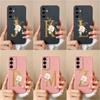 For Samsung Galaxy A35 F15 S24+ A15 S24 Ultra M15 A55 Back Cover Popular Flower Letters Cases Screen Protector Anti Drop Luxury Phone Bags For Samsung