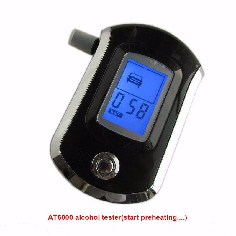 High Sensitive Portable Digital LED Display Alcohol Breath Tester Breathalyzer with Keychain