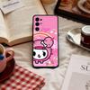 Милый J-Japan T-Tokidokis Чехол для телефона для Samsung S 25,24,23,22,30,21,10,9,Ultra,Plus,Lite,FE,4,5 G Мягкий черный чехол