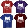 Funny Cat Judging You Silently 100% Cotton T-shirts Men Women's Fashion Casual Tshirt Loose Oversized Streetwear T Shirt