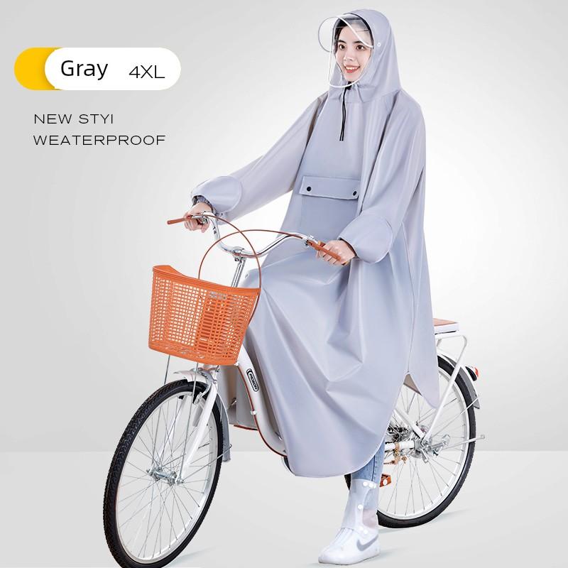 Bicycle Poncho for Work Commuter People's Car Separation Special 2025 New Mountain Bike Student Riding Raincoat Women