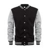 Winter Men's Hoodie with Fleece Cardigan Jacket, Button Zipper Baseball Jacket, Casual Men's Jacket